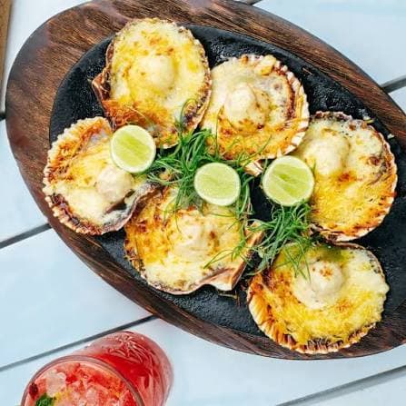 ホタテのパルメザン焼き